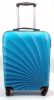 Ormi Fractal középkék színű, keményfalú, Wizzair, Ryanair kabin bőrönd 52 cm