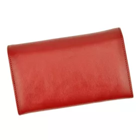 Patrizia piros női bőr pénztárca 15,5 × 9,5 cm
