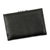 Pierre Cardin fekete, női bőr pénztárca 12 × 8,5 cm 
