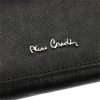 Pierre Cardin piros, női bőr pénztárca 12 × 8,5 cm 