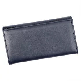   Pierre Cardin croco mintás, piros női pénztárca 17 × 10 cm