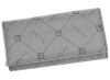 Pierre Cardin mintás, szürke női pénztárca 18,5 × 10 cm 