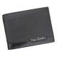 Pierre Cardin fekete férfi bőr pénztárca, RFID 12,5 × 9,5 cm