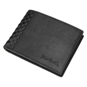   Pierre Cardin férfi, bordó bőr pénztárca, RFID 12,5 × 9,5 cm