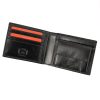 Pierre Cardin fekete, férfi bőr pénztárca, RFID 12,5 × 9,5 cm 