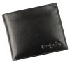 Pierre Cardin fekete, férfi bőr pénztárca, RFID 11 × 9 cm 