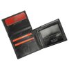 Pierre Cardin fekete, férfi bőr pénztárca, RFID 11 × 9 cm 