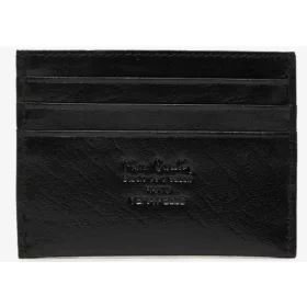Pierre Cardin bőr kártyatartó, fekete, RFID 10 × 8 cm