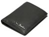 Pierre Cardin fekete, férfi bőr pénztárca, RFID védelemmel, 8 × 10 cm 