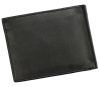 Pierre Cardin fekete színű, férfi bőr pénztárca, RFID védelemmel, 12 × 9 cm 