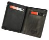 Pierre Cardin bőr kártyatartó, fekete, RFID 8 × 10,5 cm 
