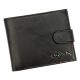 Pierre Cardin férfi bőr pénztárca, fekete RFID 12 × 9,5 cm 