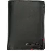 Pierre Cardin fekete színű, férfi bőr pénztárca, RFID védelemmel, 9,5 × 13 cm