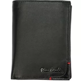   Pierre Cardin fekete színű, férfi bőr pénztárca, RFID védelemmel, 9,5 × 13 cm