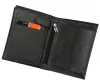 Pierre Cardin fekete színű, férfi bőr pénztárca, RFID védelemmel, 9,5 × 13 cm