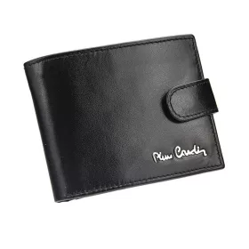  Pierre Cardin férfi bőr pénztárca, fekete RFID 11 × 8,5 cm