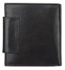 Pierre Cardin fekete női bőr pénztárca 9 × 10,5 cm 