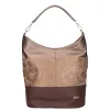 Karen Prima D 207 barna-bronz MK női válltáska 28 x 35 x 15 cm