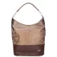 Karen Prima D 207 barna-bronz MK női válltáska 28 x 35 x 15 cm