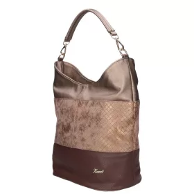   Karen Prima D 207 barna-bronz MK női válltáska 28 x 35 x 15 cm