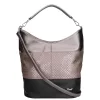 Karen Prima D 207 fekete grafit MK női válltáska 28 x 35 x 15 cm