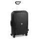 Roncato Light kemény falú, 4 kerekes trolley bőrönd 68 cm, fekete