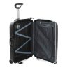 Roncato Light kemény falú, 4 kerekes trolley bőrönd 68 cm, fekete