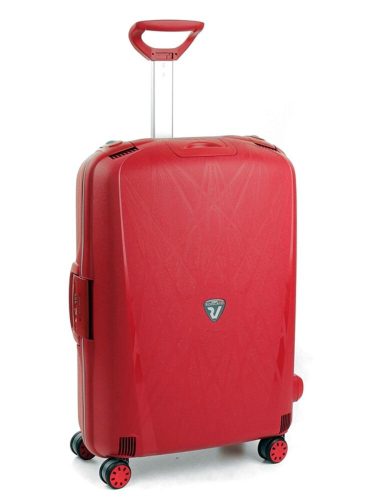 Roncato Light kemény falú, 4 kerekes trolley bőrönd 68 cm, piros