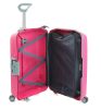 Roncato Light kemény falú, 4 kerekes trolley bőrönd 68 cm, rózsaszín