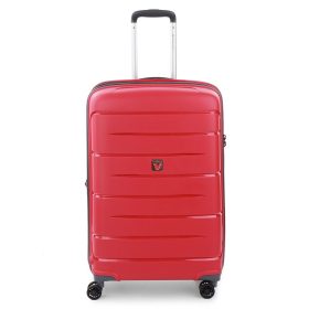 Roncato Flight DLX 4 kerekes piros kabinbőrönd 71 cm