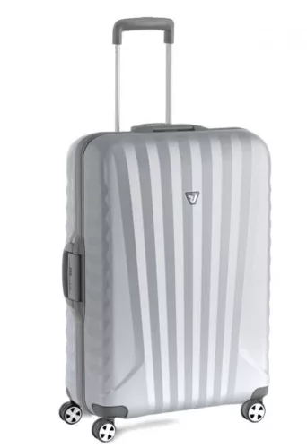 Roncato Uno SL kemény falú, 4 kerekes trolley bőrönd 73 cm, ezüst