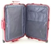 Roncato Uno SL kemény falú, 4 kerekes trolley bőrönd 73 cm, ezüst/piros