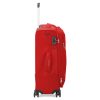 Roncato Joy 4 kerekes, bővíthető puhafedeles piros kabinbőrönd 63 cm
