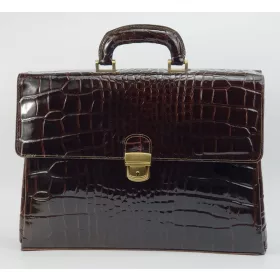 Rialto olasz kroko női bőr aktatáska