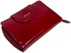 Rialto átkapcsos piros női lakk bőr pénztárca 16 x 10 cm