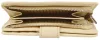 Rialto kisméretű bézs nyomott rózsás női bőr pénztárca 13,5 × 9 × 3 cm