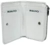 Rialto kisméretű fehér női bőr pénztárca 13 × 9,5 × 2,5 cm