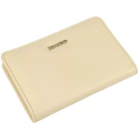   Rialto kisméretű bézs női bőr pénztárca 13 × 9,5 × 2,5 cm