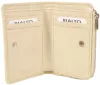 Rialto kisméretű bézs női bőr pénztárca 13 × 9,5 × 2,5 cm