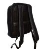 Rialto olasz, sötétbarna színű bőr laptoptartós hátizsák