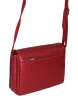 Rialto női, sötétpiros színű bőr kézitáska, válltáska 24×18 cm