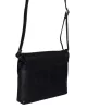 Rialto női, fekete színű bőr kézitáska, válltáska 24×19 cm