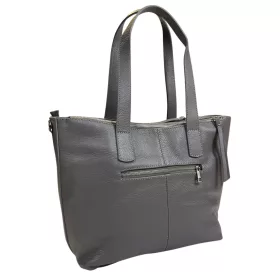 Rialto fekete női bőr válltáska, kézitáska 33 x 28 cm