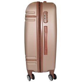 Rhino keményfalú, rosegold kabinbőrönd 65 cm