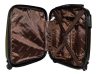 Rhino barna színű, kemény falú, Wizzair, Ryanair kabin bőrönd 40 cm