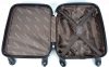 Rhino ezüst színű, keményfalú, Wizzair, Ryanair kabin bőrönd 40 cm