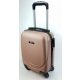 Rhino rosegold színű, keményfalú, Wizzair, Ryanair kabin bőrönd 40 cm