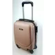 Rhino rosegold színű, keményfalú, Wizzair, Ryanair kabin bőrönd 40 cm