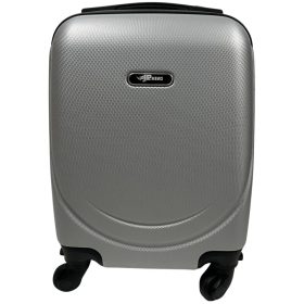   Rhino szürke, kemény falú, Wizzair, Ryanair kabin bőrönd 40 cm
