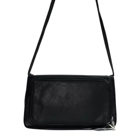 Rialto fekete olasz női bőr válltáska
